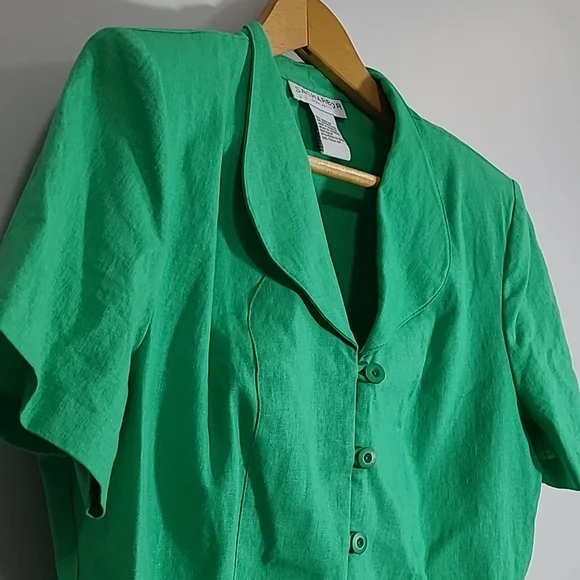 Vintage Sag Harbor Top Linen - Picture 4 of 10